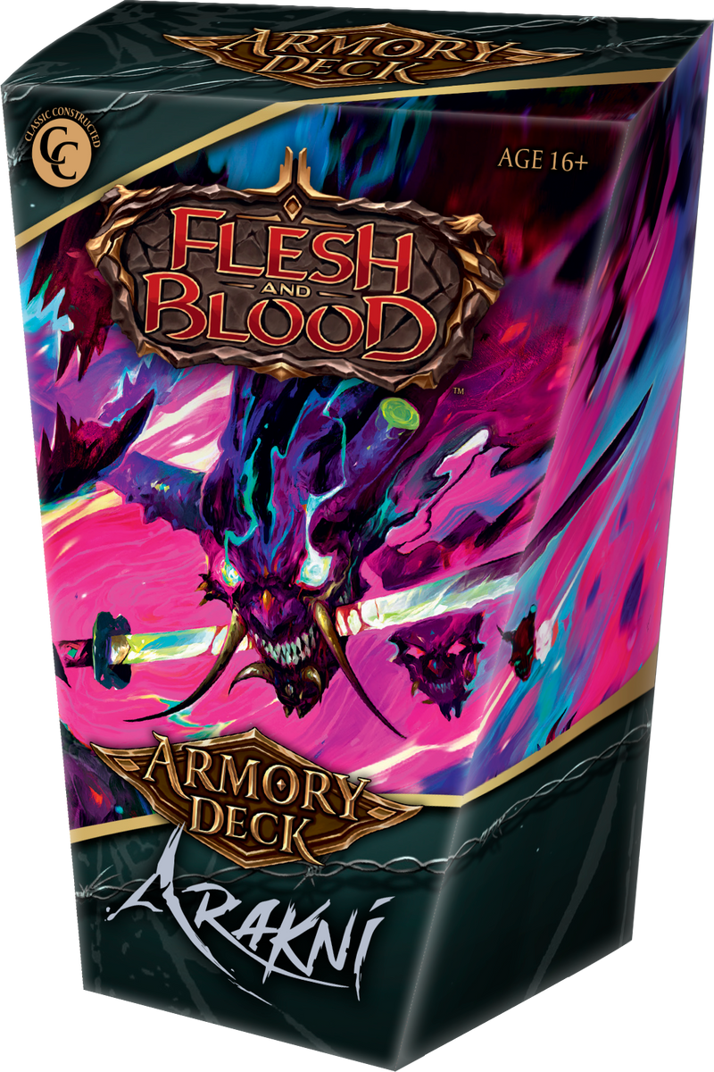 FaB Flesh and Blood Armory Deck Arakni