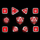 Die Hard Dice Set - Mythica Platinum Ruby 11-Die Set
