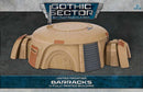 Battlefield in a Box Gothic Sector United Frontier Barracks