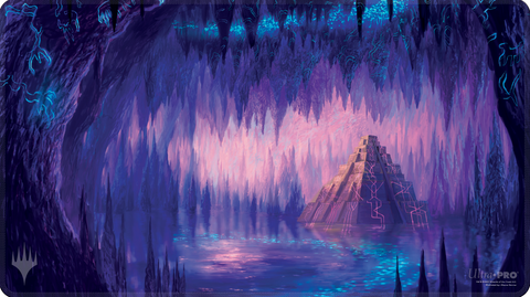 UP Playmat MTG Lost Caverns of Ixalan White Stitch