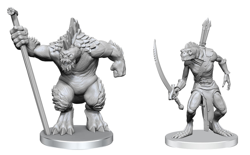 Wizkids Minis Pathfinder 97584 Xulgath Skirmisher & Stoneliege