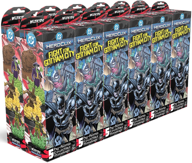Wizkids DC HeroClix Fight For Gotham City Booster Brick