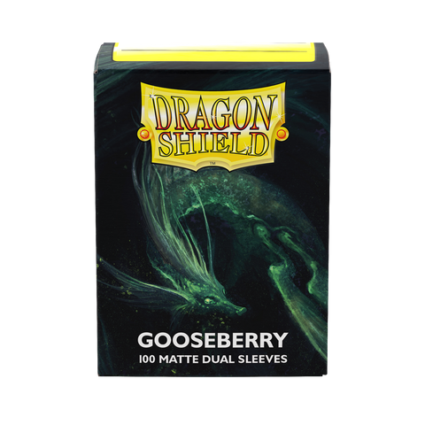 Dragon Shield Sleeves: Matte Dual Gooseberry (100)
