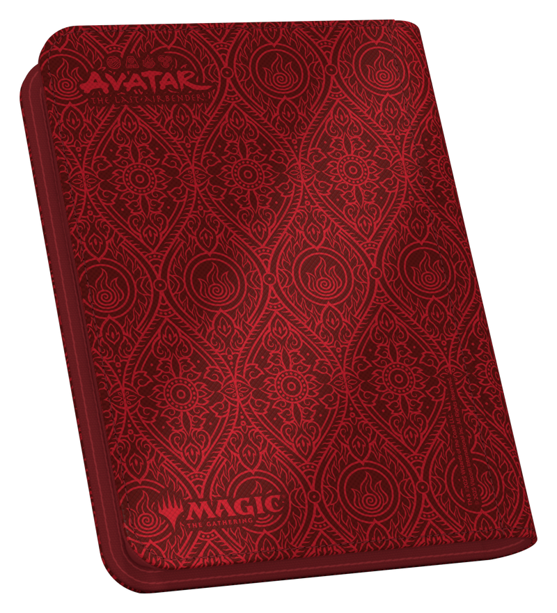 Ultimate Guard Zipfolio Xenoskin 8-Pocket Avatar the Last Airbender - Red