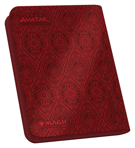 Ultimate Guard Zipfolio Xenoskin 8-Pocket Avatar the Last Airbender - Red