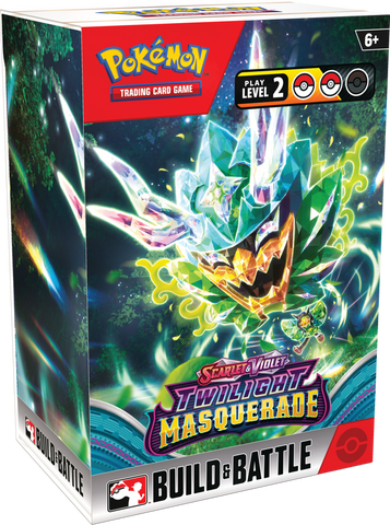 Pokémon SV6 Scarlet & Violet Twilight Masquerade Build & Battle Box