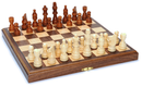 Chess Set - 11.5" Folding Walnut, Staunton Wooden 11-0111