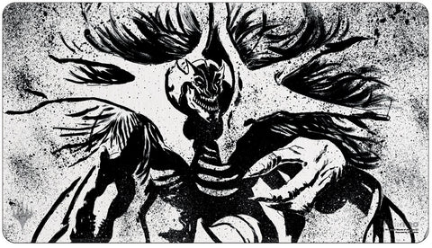 UP Playmat March of the Machine WHT Stitched V