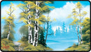 UP Playmat Bob Ross Lakeside Path