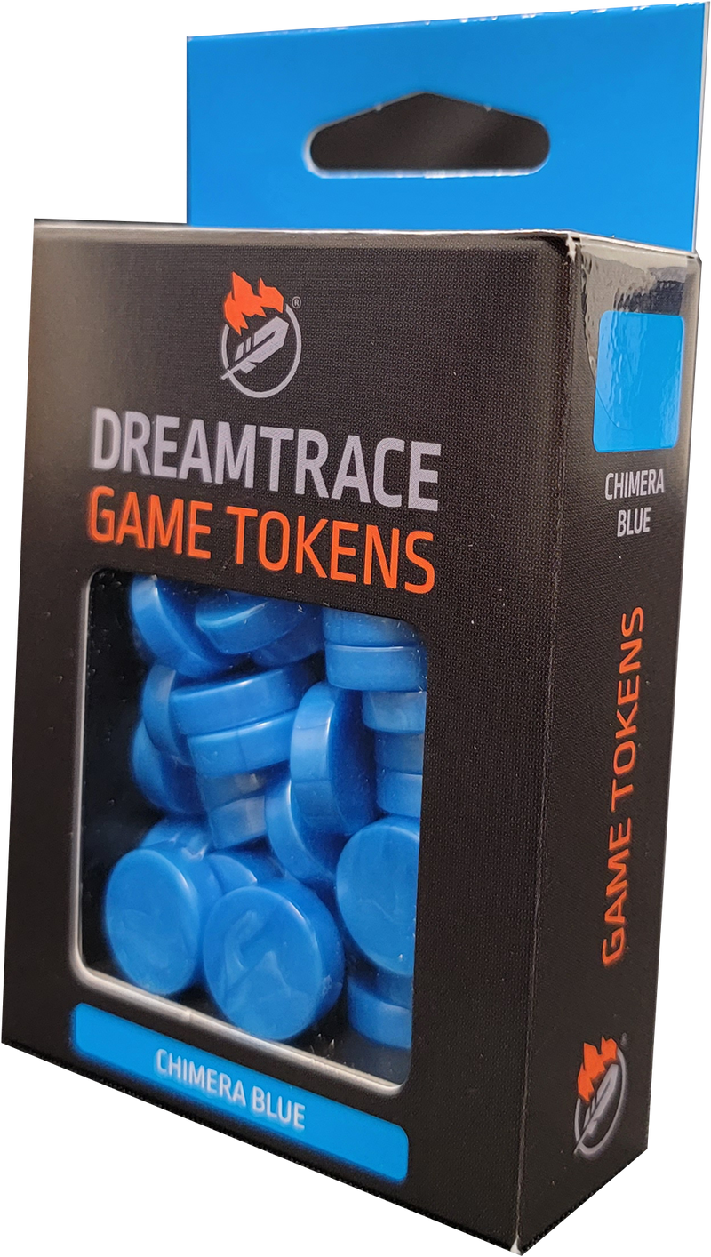 Dreamtrace Gaming Tokens: Chimera Blue