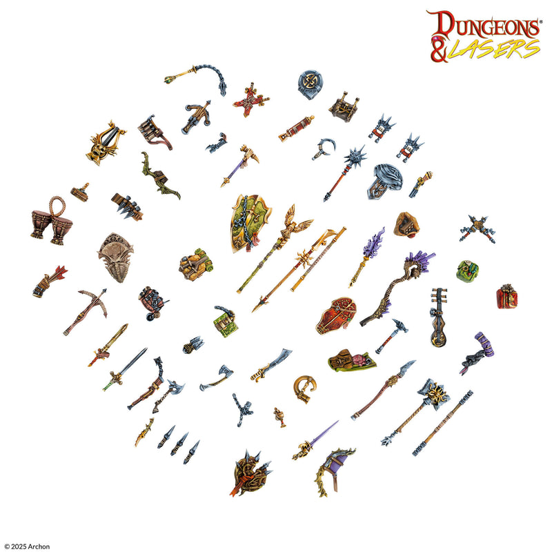 Dungeons & Lasers Adventurer's Gear Set
