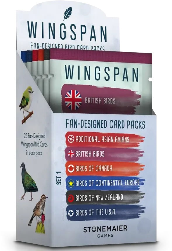 BG Wingspan: Fan Designed Pack Set 1