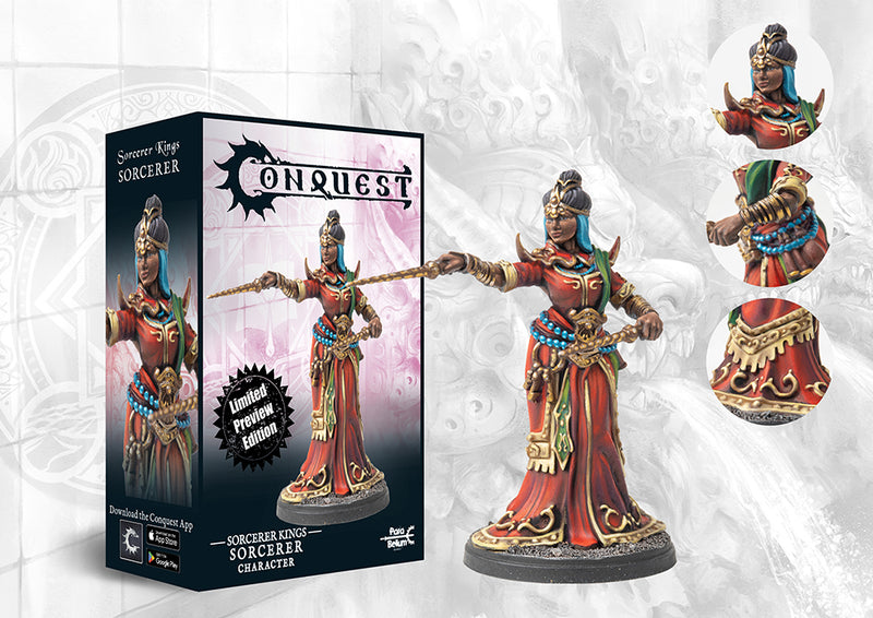 Conquest Sorcerer Kings Limited Edition Preview Sculpt