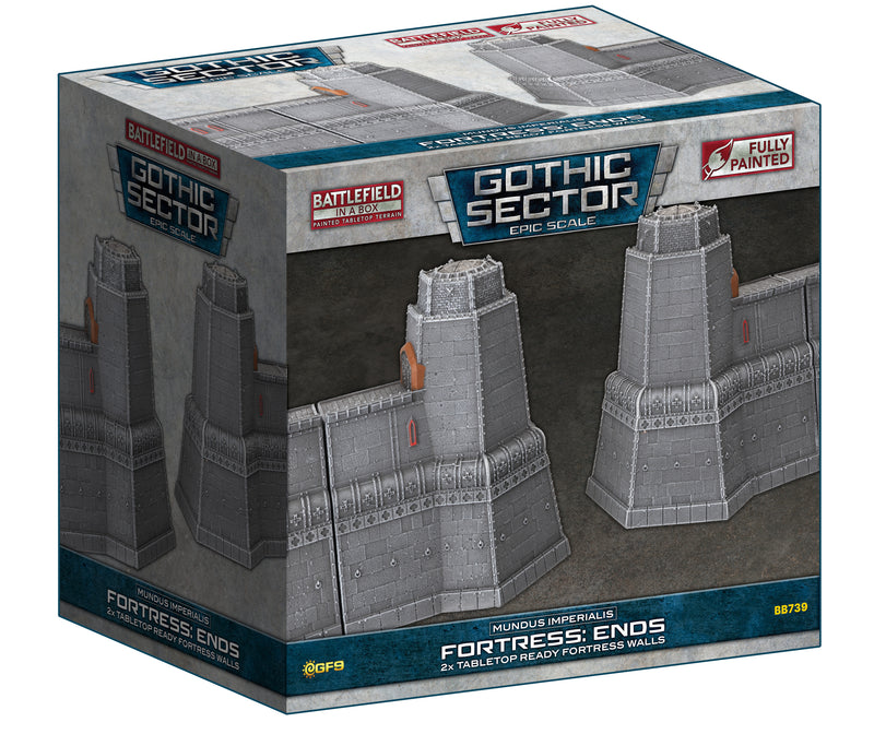 Battlefield in a Box Mundus Imperialis Fortress End