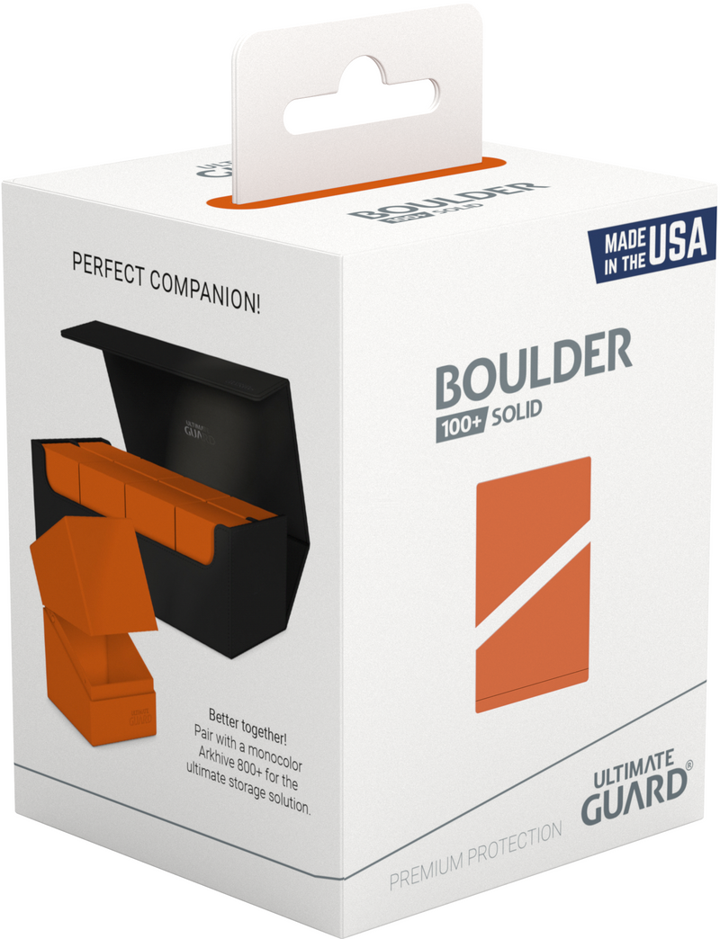 Ugd Deck Box Boulder 100+ Solid Orange