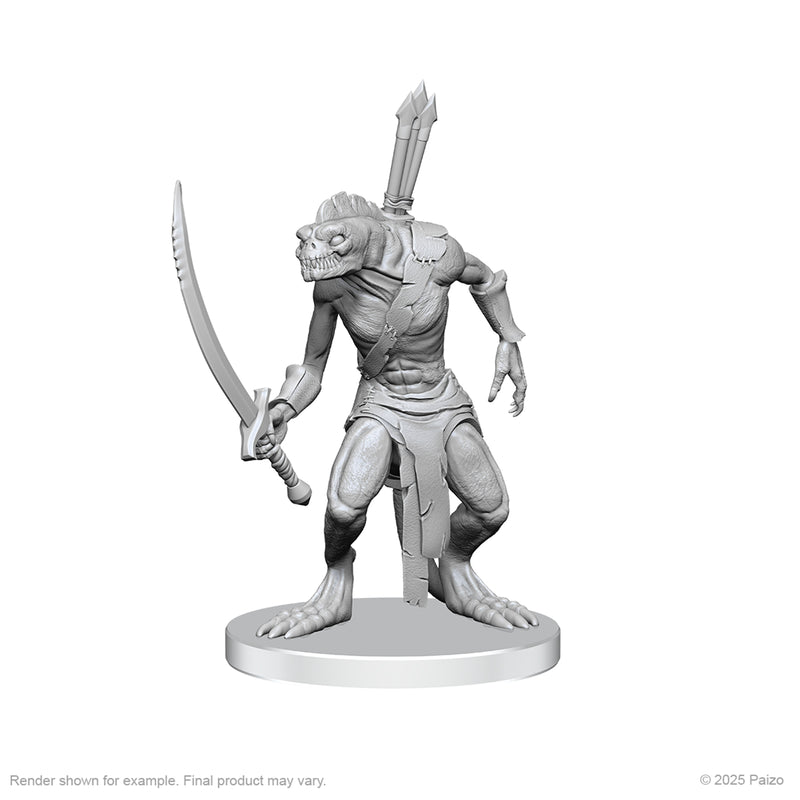 Wizkids Minis Pathfinder 97584 Xulgath Skirmisher & Stoneliege