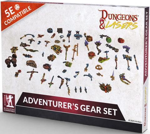 Dungeons & Lasers Adventurer's Gear Set