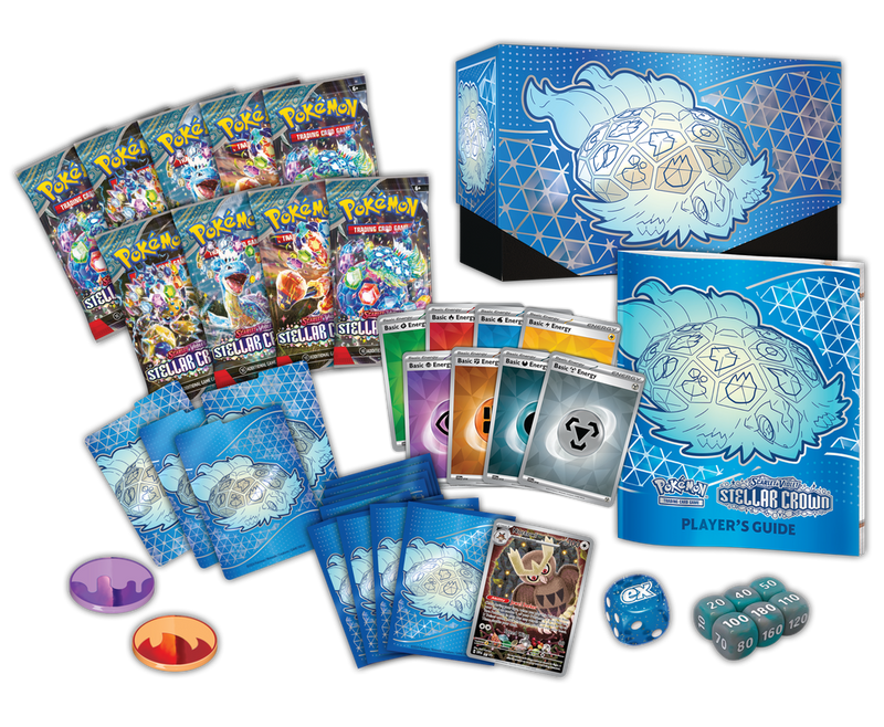 Pokémon SV7 Scarlet & Violet Stellar Crown Elite Trainer Box