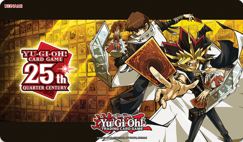 Playmat Yu-Gi-Oh: Yugi / Kaiba Quarter Century