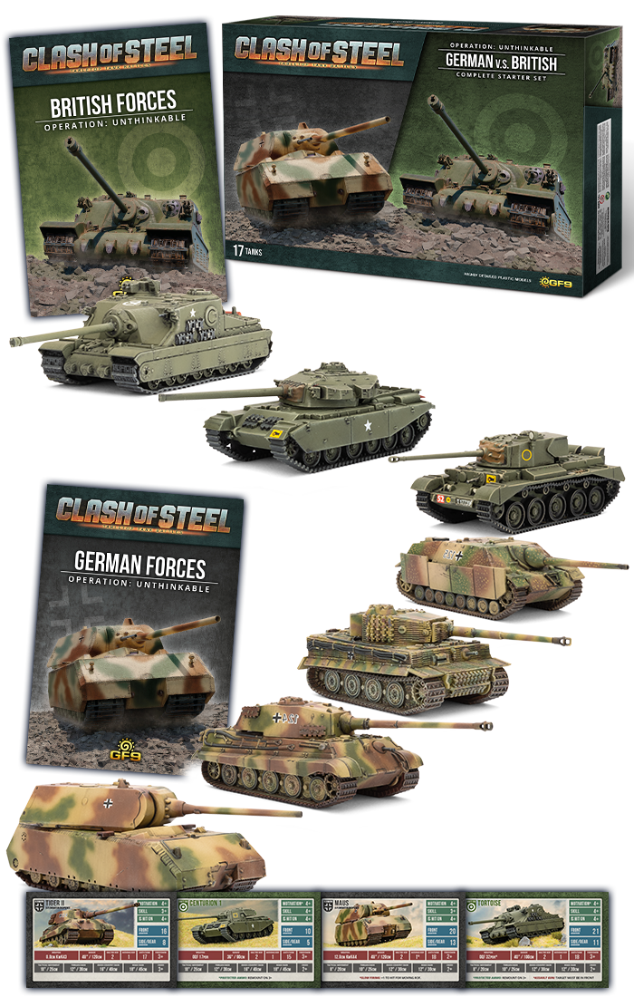Clash of Steel Germany Vs. British Starter