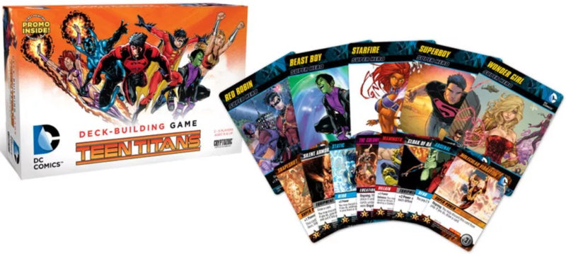 Dc Deck Building Game Teen Titans