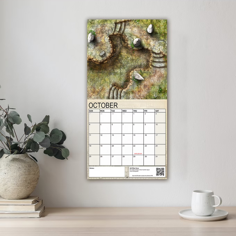 RPG Loke Calendar of Many Adventures 2026