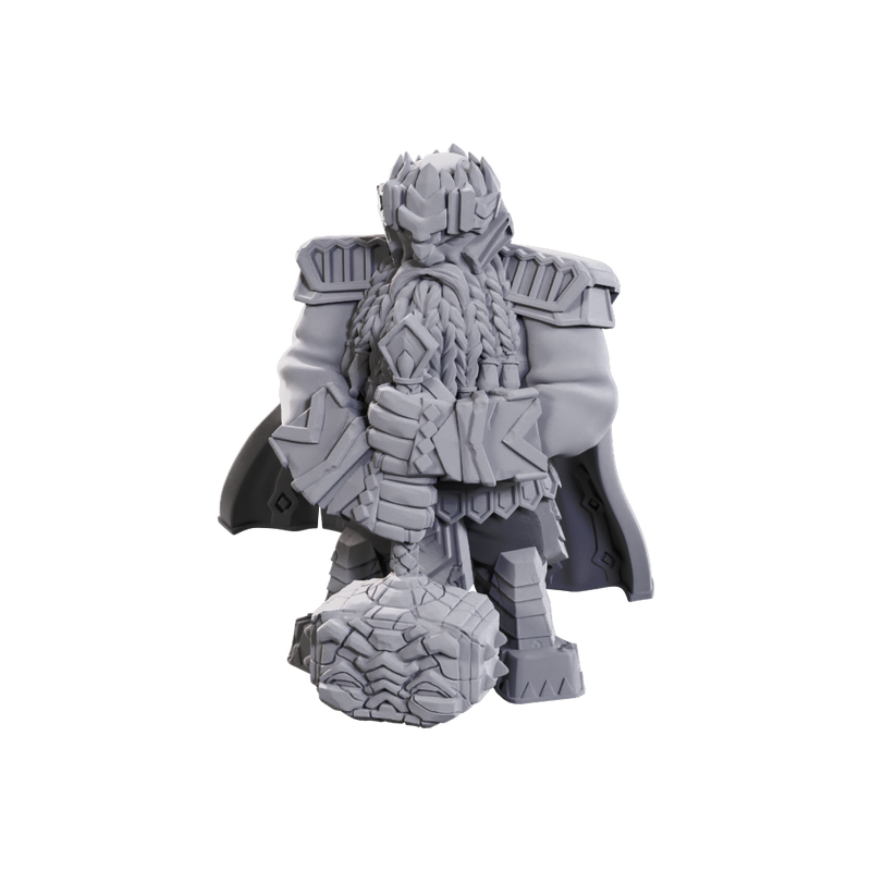 Wizkids Minis Pathfinder 90710 Male Dwarf Champion High-Level