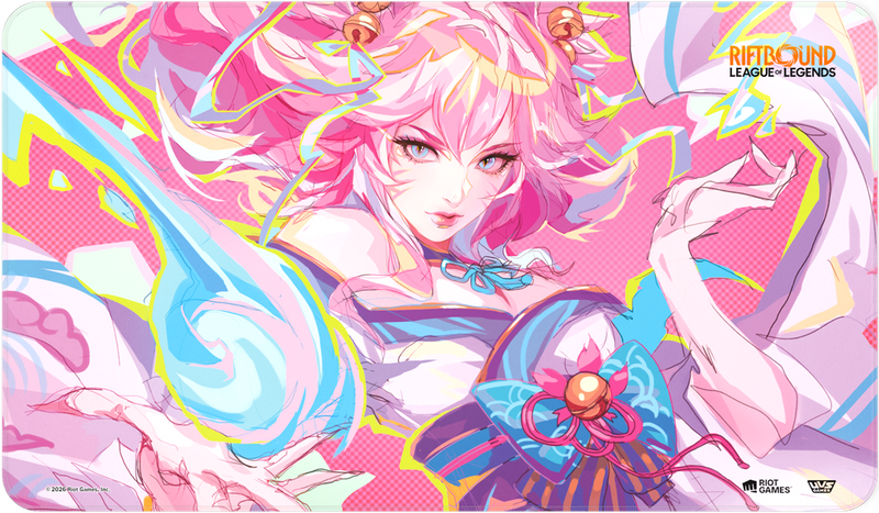 Riftbound TCG Spiritforged Playmat Spirit Blossom Ahri