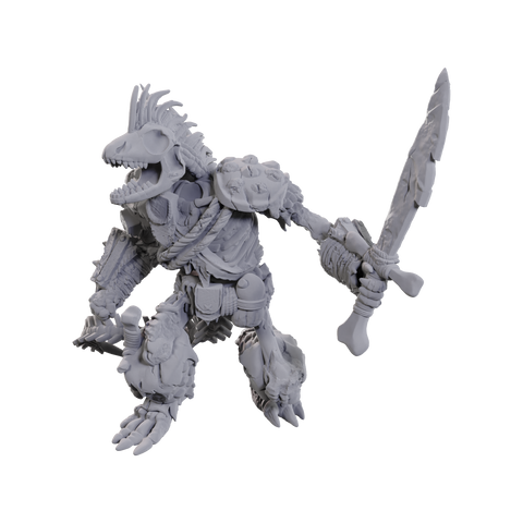 Wizkids Minis D&D 90117 Lizardfolk Skeleton