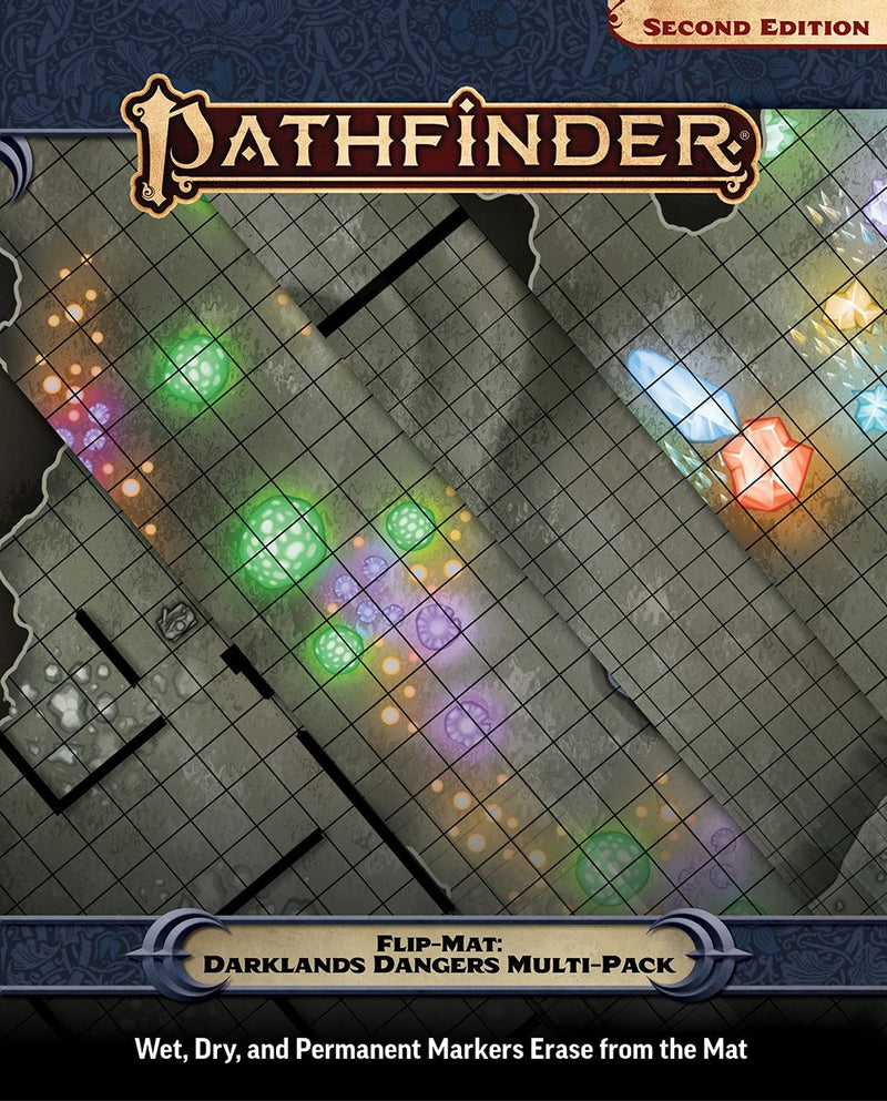 Pathfinder Flip-Mat Darklands Dangers Multi-Pack