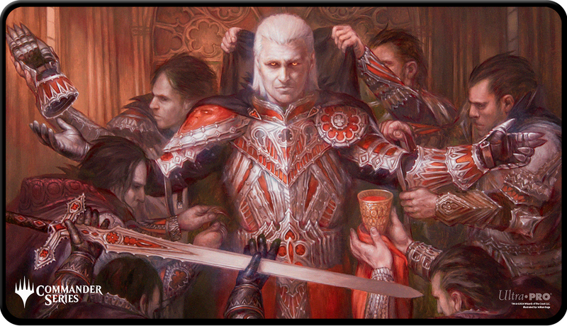 UP Playmat MTG Commander Series Edgar Black Stitched