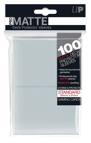 Ultra PRO Sleeves: Deck Protector Pro-Matte Clear