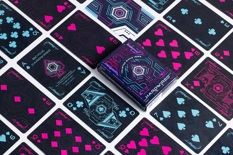 Playing Cards Bicycle Cyberpunk Hardwired