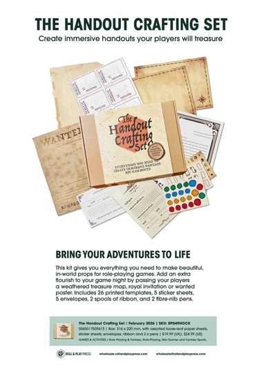 RPG The Handout Crafting Set