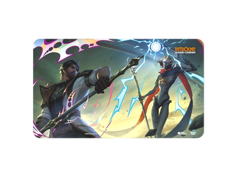 *Pre-Order* Riftbound TCG Vendetta Playmat Jace and Victor *Releases Friday, July 31st, 2026*