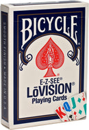 Playing Cards Bicycle E-Z-See / Lo Vision Jumbo Index