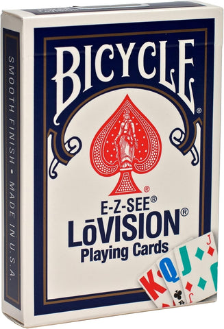 Playing Cards Bicycle E-Z-See / Lo Vision Jumbo Index