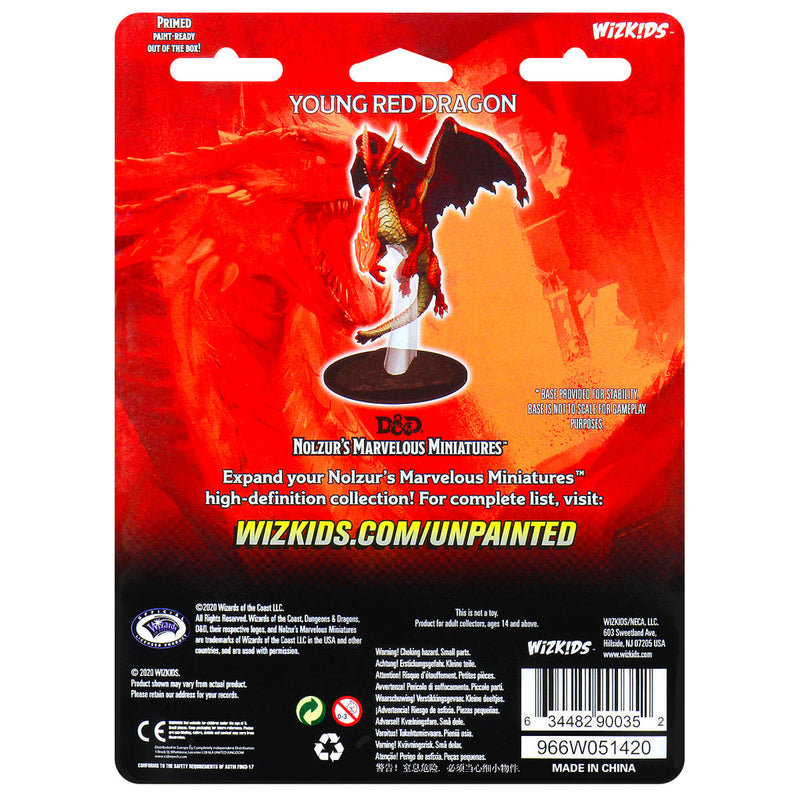 Wizkids Minis D&D 90035 Young Red Dragon