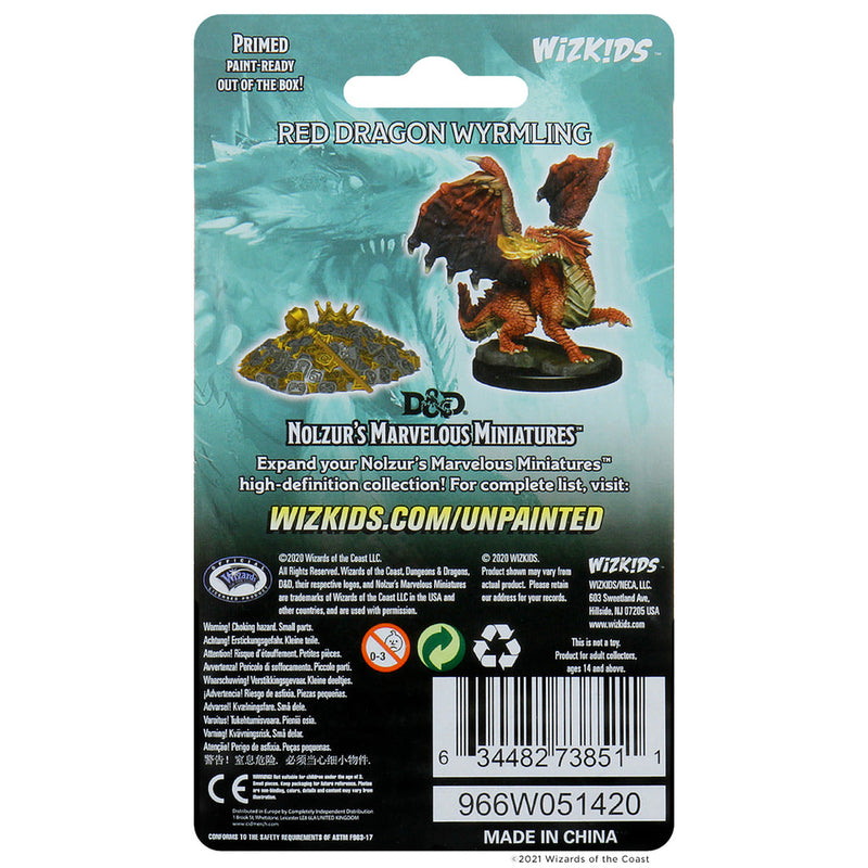 Wizkids Minis D&D 73851 Red Dragon Wyrmling