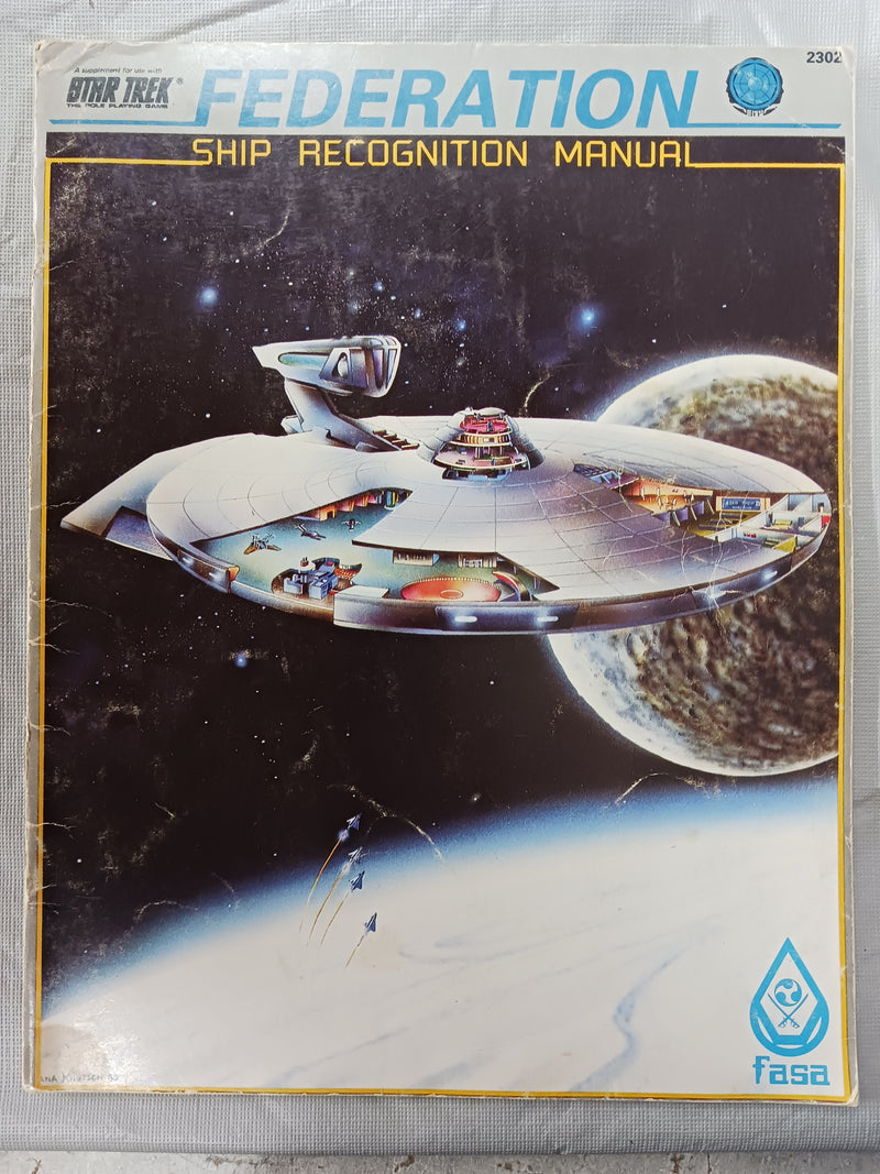 Used - RPG Star Trek RPG Second Edition - Federation Ship Recognition Manual