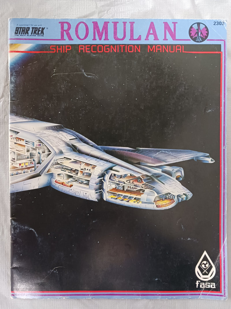 Used - RPG Star Trek RPG Second Edition - Romulan Ship Recognition Manual