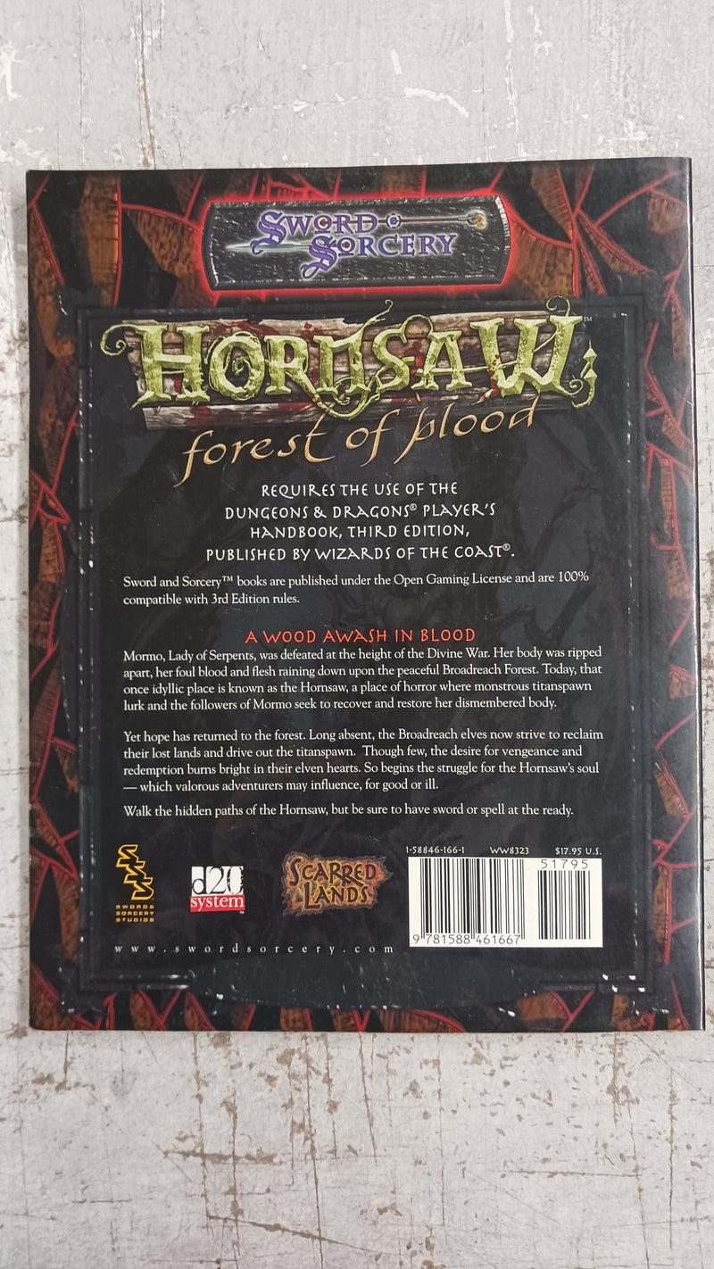 Used - RPG Sword & Sorcery Hornsaw: Forest Of Blood WW8323