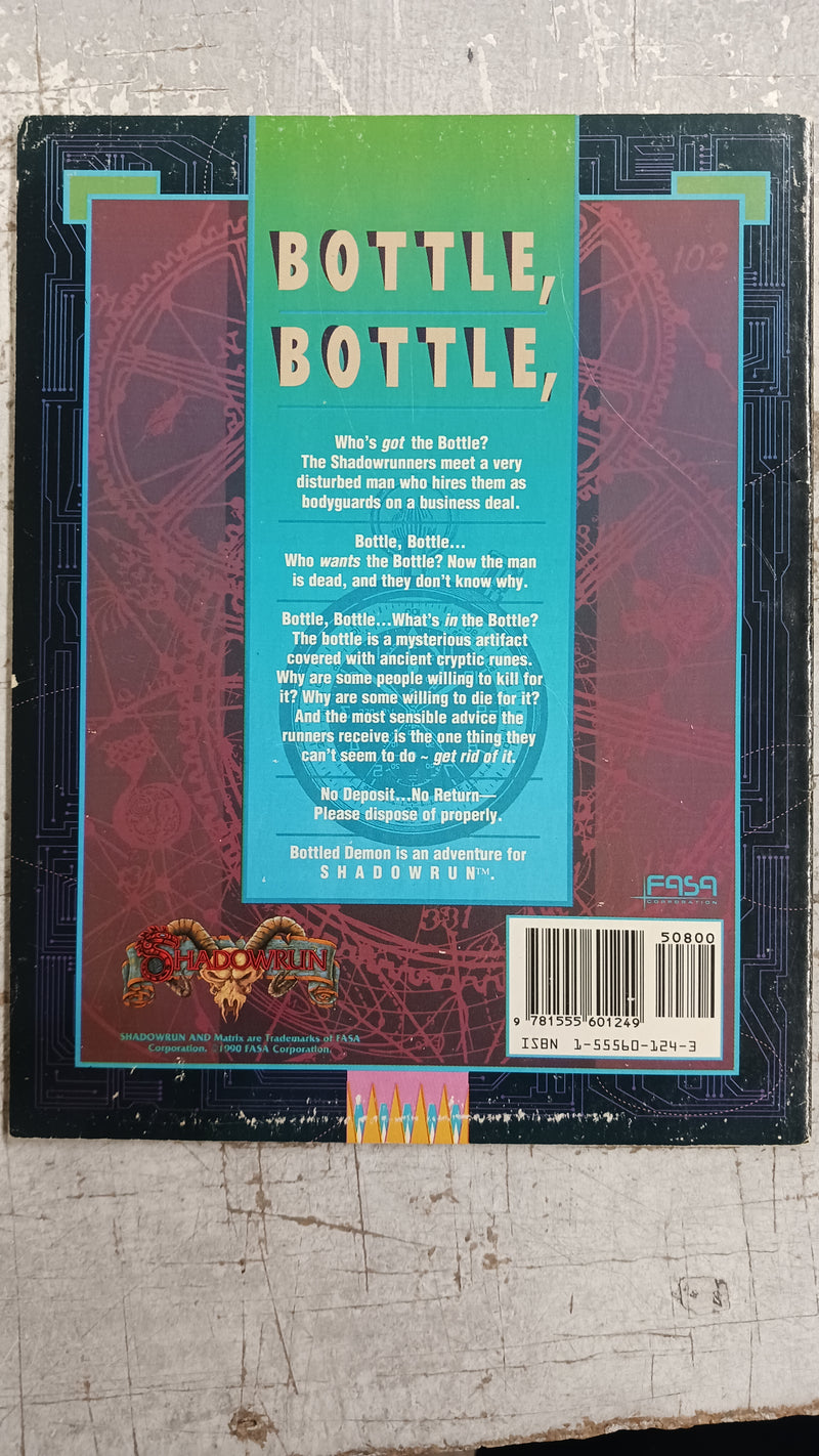 Used - RPG Shadowrun Bottled Demon 7305