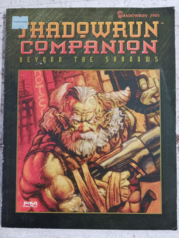Used - RPG Shadowrun Companion Beyond The Shadows