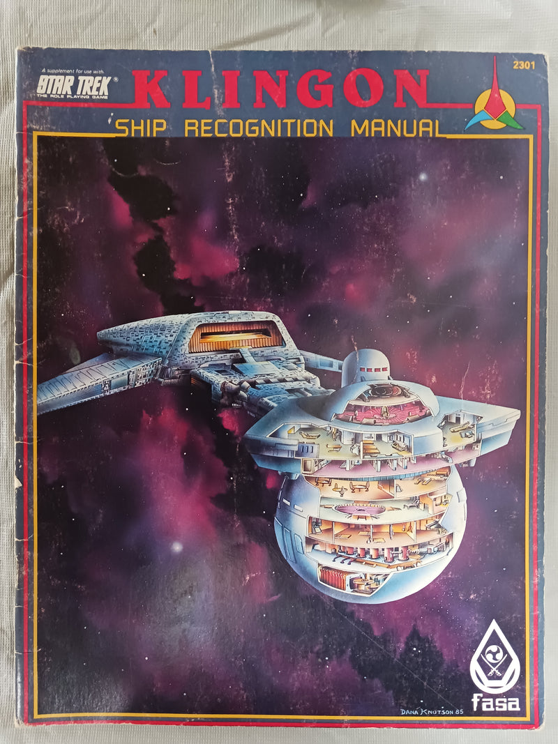 Used - RPG Star Trek RPG Second Edition - Klingon Ship Recognition Manual