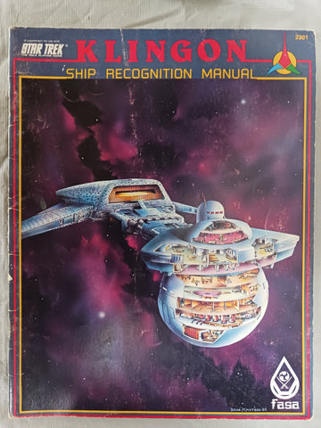 Used - RPG Star Trek RPG Second Edition - Klingon Ship Recognition Manual