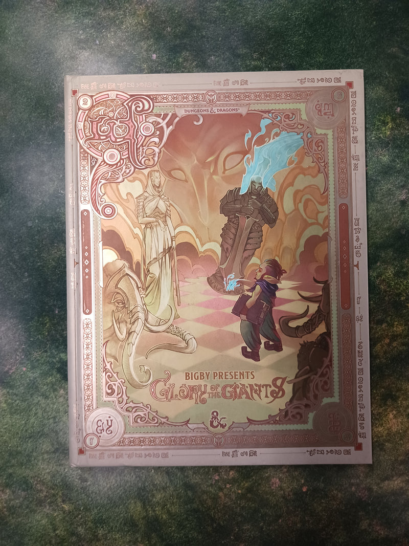 Used - RPG D&D 5e Glory Of The Giants Alt Cover