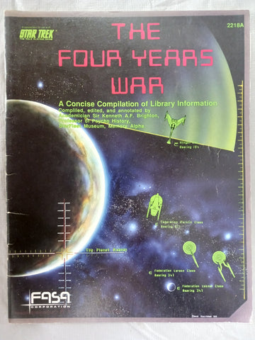 Used - RPG Star Trek RPG Second Edition - The Four Years War