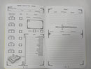 Dungeon Notes Hero's journals 3 Pack Green