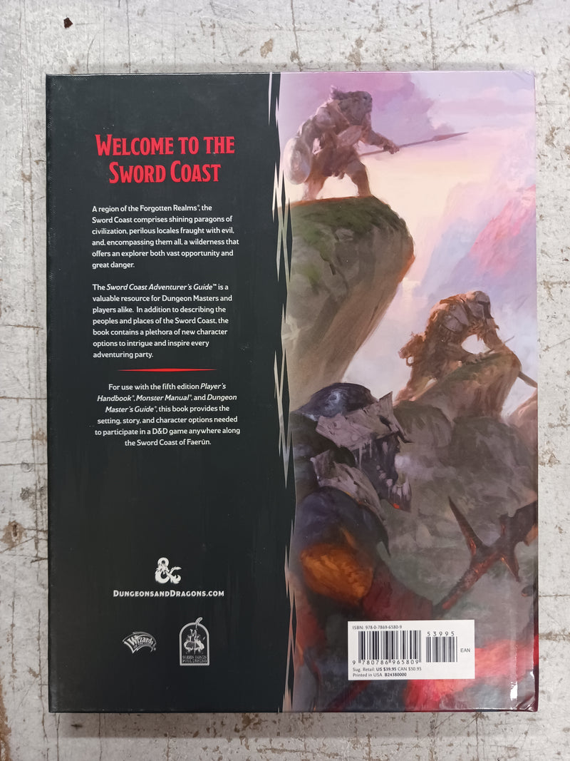 Used - RPG D&D 5e Sword Coast Adventurer's Guide
